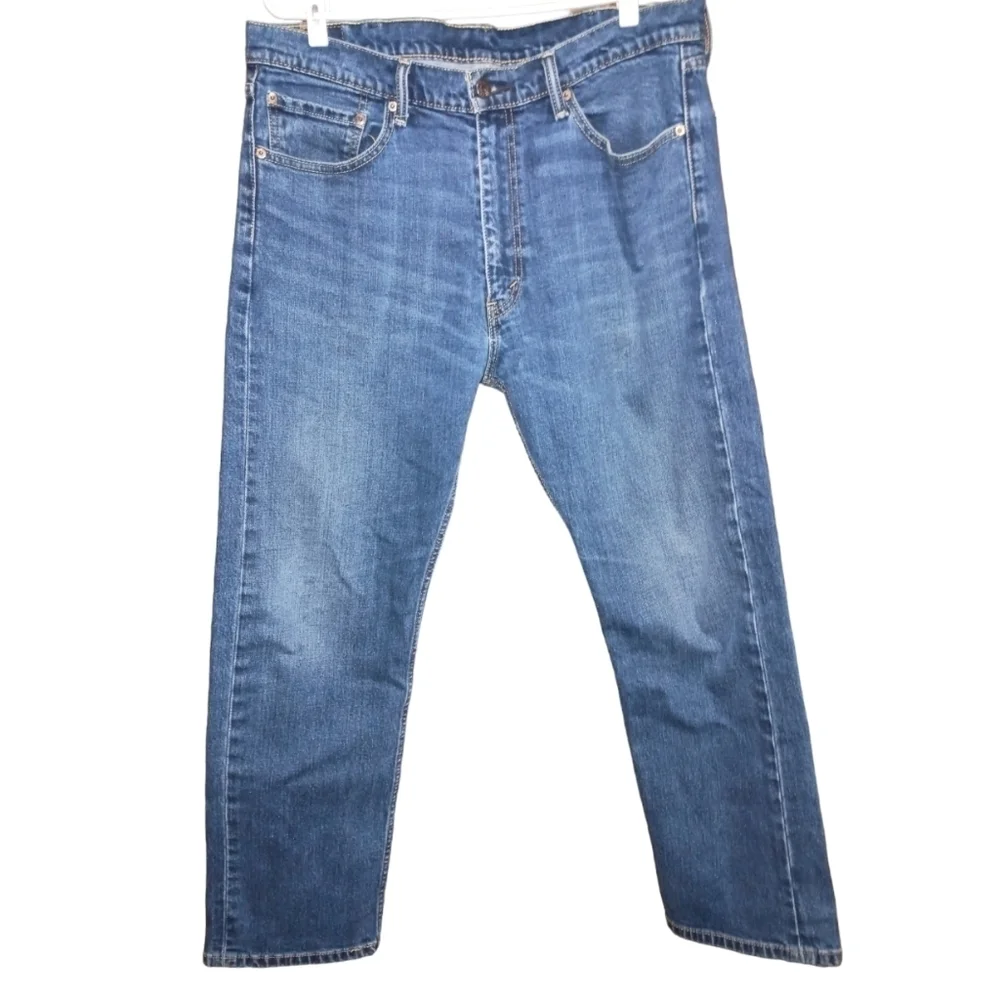 Men's Levi's 505 Straight Leg Jeans Size 38X30